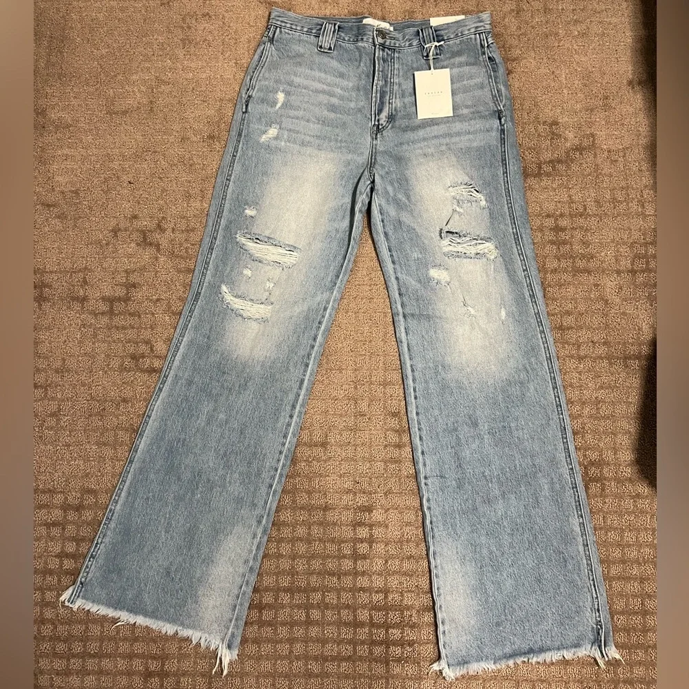 KanCan 90s Flare Jeans Size 11 - Picture 1 of 7